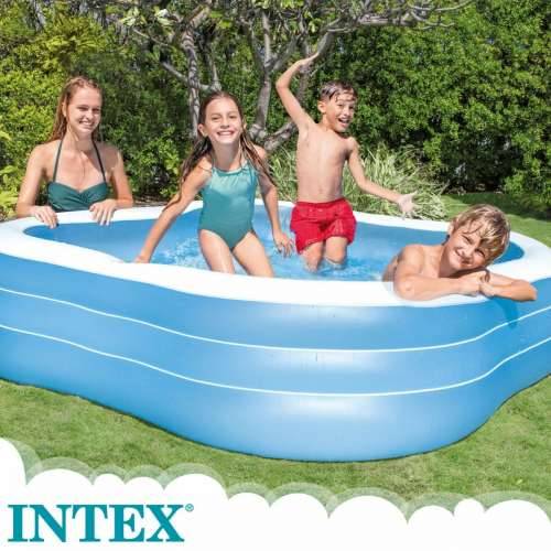 Bazen na napuhavanje Intex Plava 1250 L 229 x 56 x 229 cm (2 kom.) Cijena