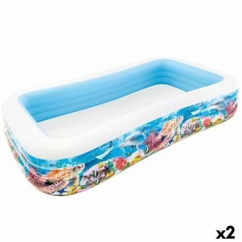 Dječiji bazen na napuhavanje Intex Tropsko 1020 L 305 x 56 x 183 cm (2 kom.) Cijena