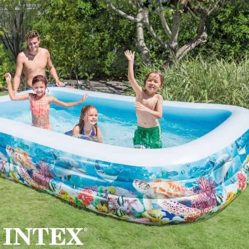 Dječiji bazen na napuhavanje Intex Tropsko 1020 L 305 x 56 x 183 cm (2 kom.) Cijena