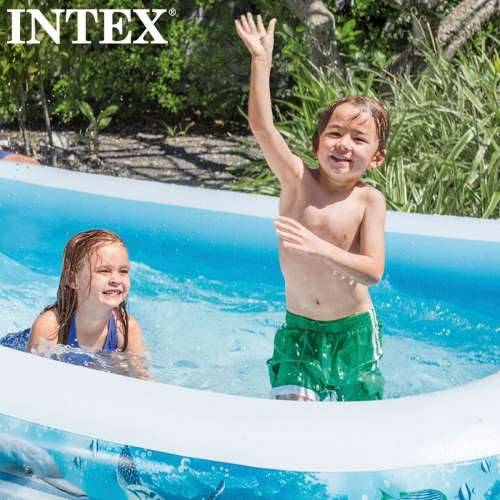 Dječiji bazen na napuhavanje Intex Tropsko 1020 L 305 x 56 x 183 cm (2 kom.) Cijena