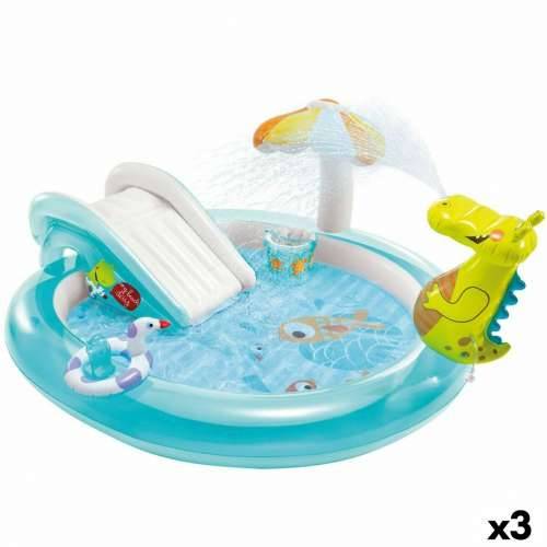 Dječiji bazen na napuhavanje Intex Igralište Krokodil 201 x 84 x 17 cm (3 kom.) Cijena