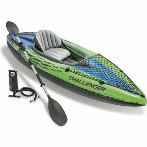 Kanu na Napuhavanje Intex Challenger K1 Zelena Na napuhavanje 274 x 33 x 76 cm Cijena