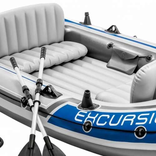 Čamac na napuhavanje Intex Excursion 4 Plava Bijela 315 x 43 x 165 cm Cijena