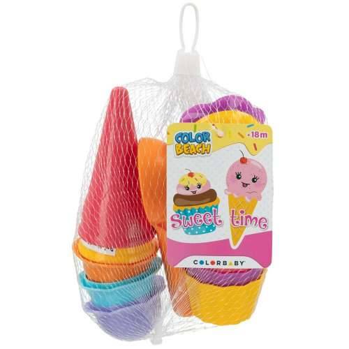Set igračaka za plažu Colorbaby 15 Dijelovi Kalupi Sladoled Cupcake (24 kom.) Cijena