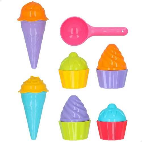 Set igračaka za plažu Colorbaby 15 Dijelovi Kalupi Sladoled Cupcake (24 kom.) Cijena