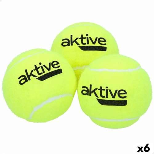 Loptice za Padel Aktive 3 Dijelovi Rumena 6 kom. Cijena