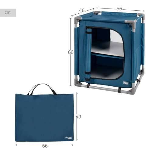 Ormar za kampiranje Aktive Plava Sklopiv 56 x 66 x 46 cm 2 kom. Cijena
