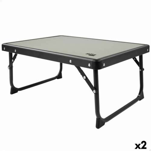 Sklopivi stol Aktive Kampiranje Siva 56 x 25 x 40 cm (2 kom.) Cijena