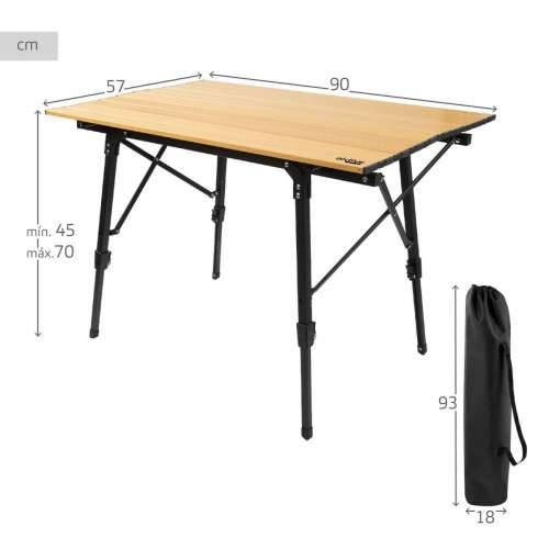 Sklopivi stol Aktive Glamping Sabana Aluminij zemlja 90 x 70 x 57 cm Cijena