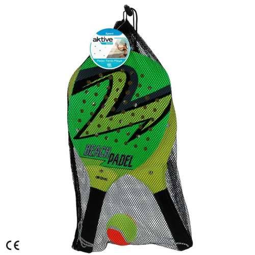 Reketi za Plažu s Lopticom Aktive Drvo 21 x 44 x 1 cm (12 kom.) Cijena