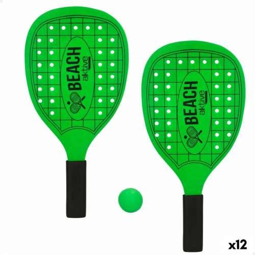 Reketi za Plažu s Lopticom Aktive Neon Drvo 20 x 40 cm (12 kom.) Cijena