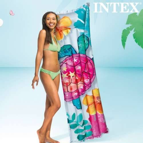 Madrac na Napuhavanje Intex Tropsko 183 x 14 x 69 cm (24 kom.) Cijena