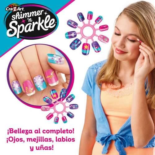 Dječji set za šminkanje Cra-Z-Art Shimmer ‘n Sparkle Glam & Go 19 x 16 x 8 cm 4 kom. Cijena