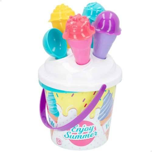 Set igračaka za plažu Colorbaby Ø 18 cm 11 Dijelovi Sladoled polipropilen (15 kom.) Cijena