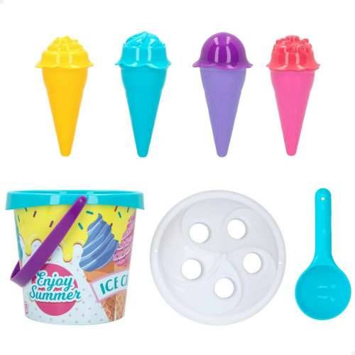 Set igračaka za plažu Colorbaby Ø 18 cm 11 Dijelovi Sladoled polipropilen (15 kom.) Cijena