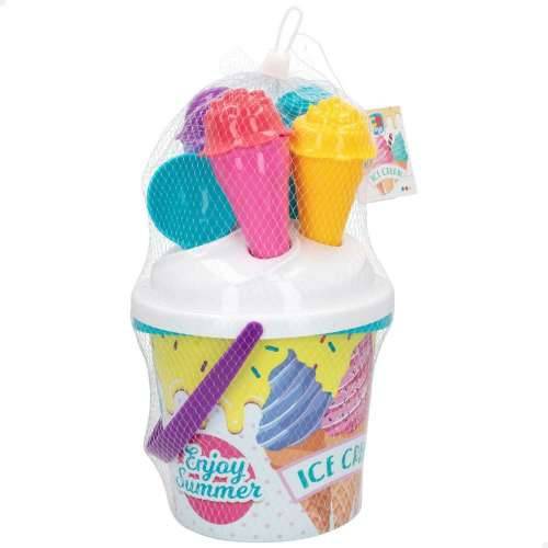 Set igračaka za plažu Colorbaby Ø 18 cm 11 Dijelovi Sladoled polipropilen (15 kom.) Cijena