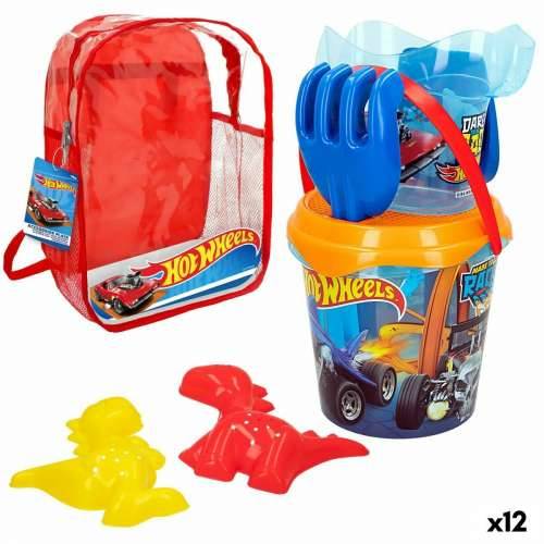 Set igračaka za plažu Hot Wheels Ø 18 cm polipropilen (12 kom.) Cijena