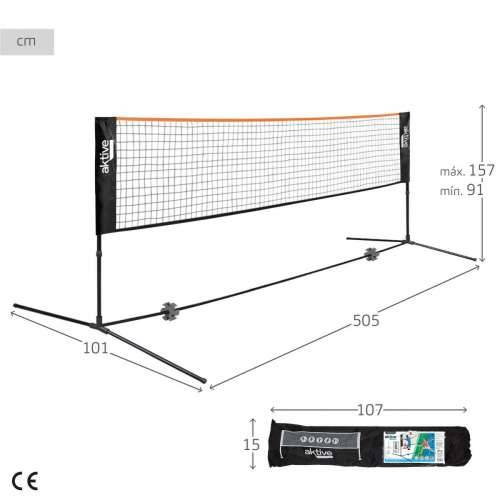 Mreža za odbojku Aktive 505 x 157 x 101 cm Cijena