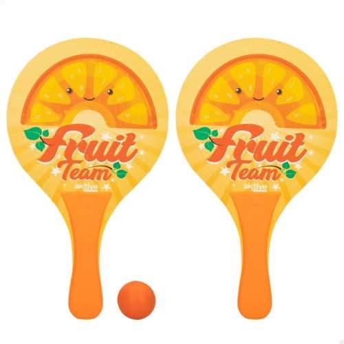 Reketi za Plažu s Lopticom Aktive Summer Fruits Drvo 18,5 x 31,5 cm (24 kom.) Cijena