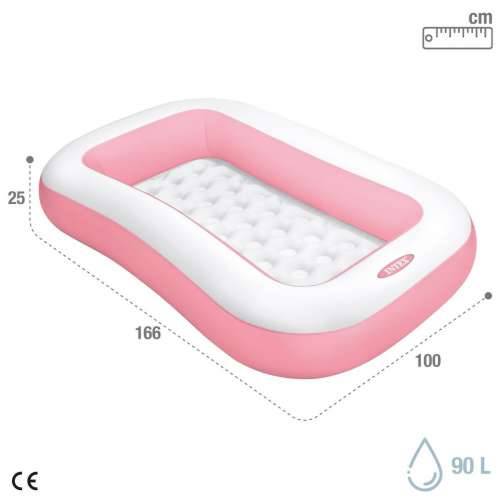 Dječiji bazen na napuhavanje Intex Otok 90 L 167 x 26 x 101 cm Bijela Roza (6 kom.) Cijena