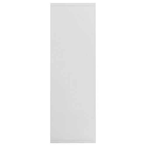 Ormarić za knjige / komoda sjajni bijeli 50x25x80 cm od iverice Cijena