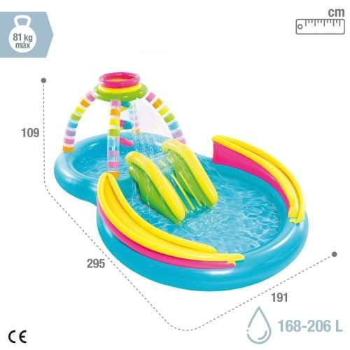 Dječiji bazen na napuhavanje Intex Duga 374 L 295 x 109 x 191 cm (2 kom.) Cijena