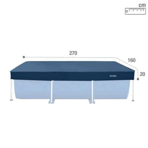 Pokrivači za bazene Intex Mornarsko plava 260 x 30 x 160 cm Pravokutno (6 kom.) Cijena