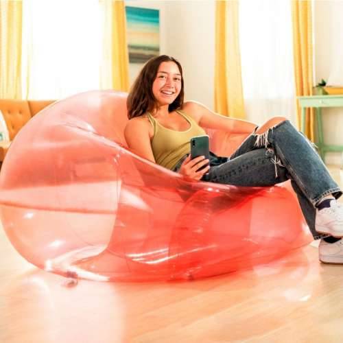 Fotelja na napuhavanje za bazen Intex Beanless Providan Roza 137 x 74 x 127 cm (4 kom.) Cijena