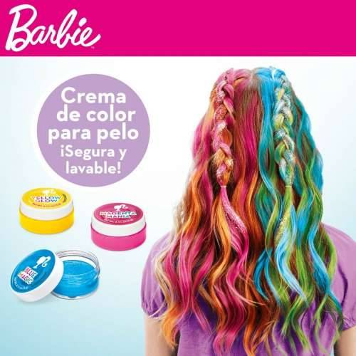 Frizerski Set Barbie Rainbow Tie 15,5 x 10,5 x 2,5 cm Kosa s Pramenovima Pisana Cijena