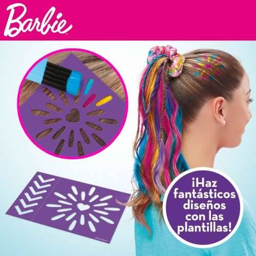 Frizerski Set Barbie Rainbow Tie 15,5 x 10,5 x 2,5 cm Kosa s Pramenovima Pisana Cijena