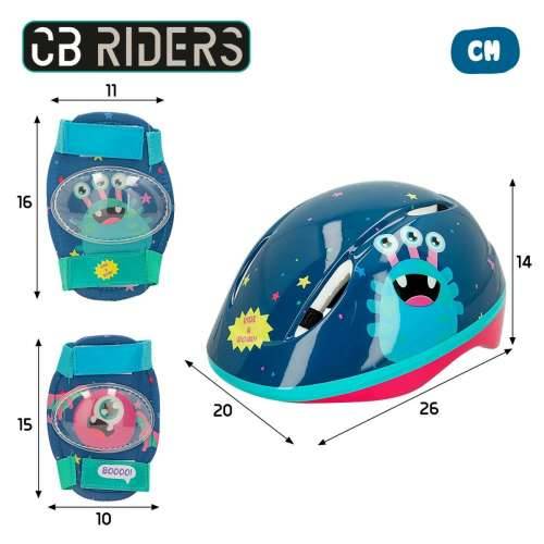 Set kacige i štitnika za koljeno Colorbaby Monstrum (4 kom.) Cijena