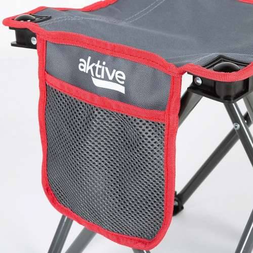 Tabure Aktive Sklopiv Kampiranje Siva 30 x 32 x 30 cm (4 kom.) Cijena