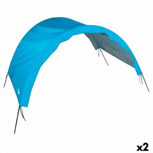 Nadstrešnica Aktive Plava Plaža Poliester 360 x 120 x 150 cm Cijena