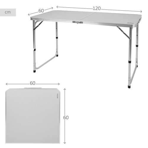 Sklopivi stol Aktive 120 x 70 x 60 cm Cijena