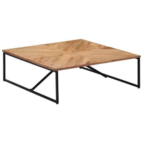 Stolić za kavu od masivnog bagremovog drva 110 x 110 x 36 cm - Smeđa 1 Cijena