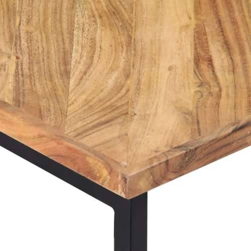 Stolić za kavu od masivnog bagremovog drva 110 x 110 x 36 cm - Smeđa 1 Cijena