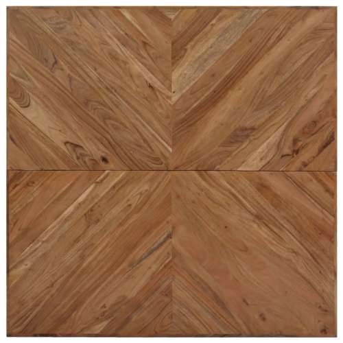 Stolić za kavu od masivnog bagremovog drva 110 x 110 x 36 cm - Smeđa 1 Cijena