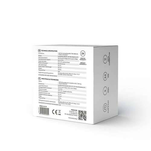 USB kabel SATA III Savio AK-39 Crna 50 cm Cijena