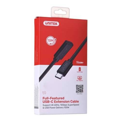 Kabel USB C Unitek C14086BK-1.5M 1,5 m Crna Cijena