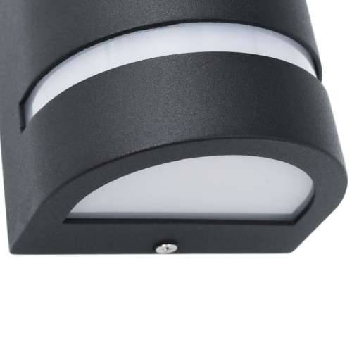Vanjske zidne svjetiljke 2 kom 35 W crne poluokrugle - 75 x 95 x 150 mm 2 1 Cijena