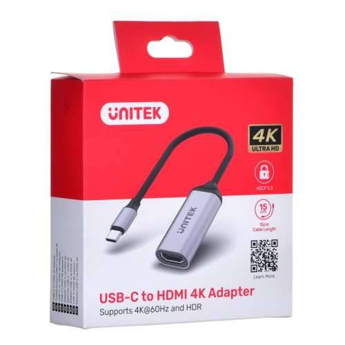 Kabel USB-C u HDMI Unitek V1420A Crna 15 cm Cijena