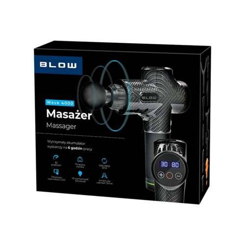 Električni ručni masažer Blow Wave 4000 Crna Siva 2200 mAh Cijena