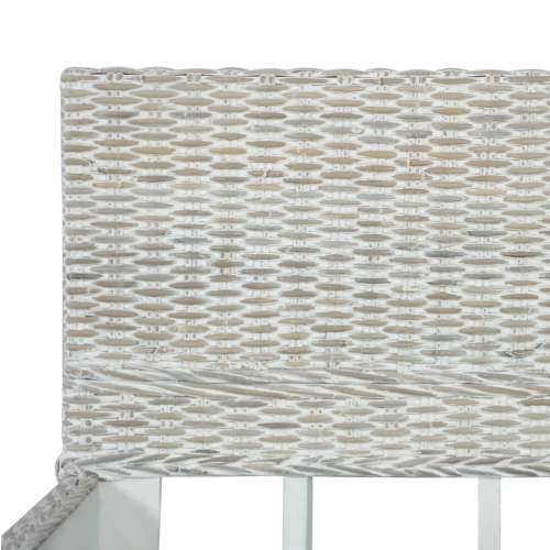 Okvir kreveta sivi od prirodnog ratana 180 x 200 cm - Siva 180 x 200 cm Cijena