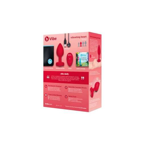 Vibrator B-Vibe Heart Crvena Cijena