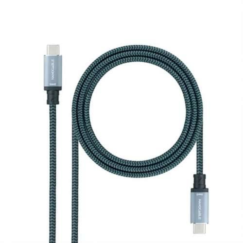Kabel USB-C 3.1 NANOCABLE 10.01.4102-COMB 2 m Crna/Siva (1 kom.) Cijena