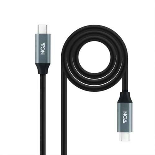USB-C kabel NANOCABLE 10.01.4301-L150 Crna 1,5 m 4K Ultra HD (1 kom.) Cijena