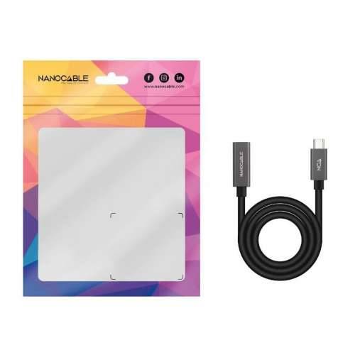 USB-C kabel NANOCABLE 10.01.4402 Crna 2 m (1 kom.) Cijena