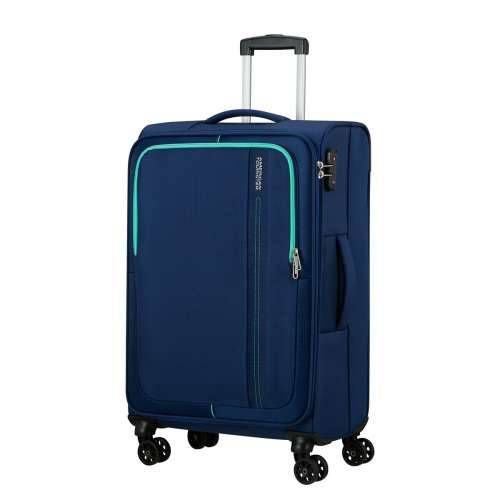 Kovčeg na kotače American Tourister 146675-6636 Plava 61 L 68 x 43 x 25 cm Cijena