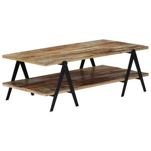Stolić za kavu od masivnog obnovljenog drva 115 x 60 x 40 cm - Šareni 1 Cijena