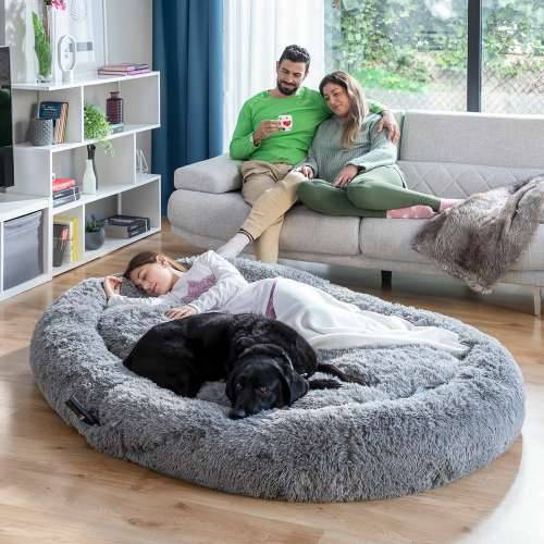 Pseći Krevet za Ljude | Human Dog Bed XXL InnovaGoods Grey Cijena